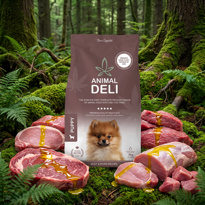 Puppy Food (Beef & Pork - 3kg)