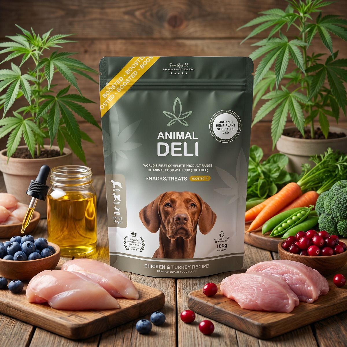 Dog Treats (Chicken & Turkey BOOST - 100g)