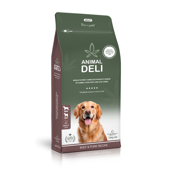 Dog Food Medium/Large Dog (Beef & Pork - 12kg)