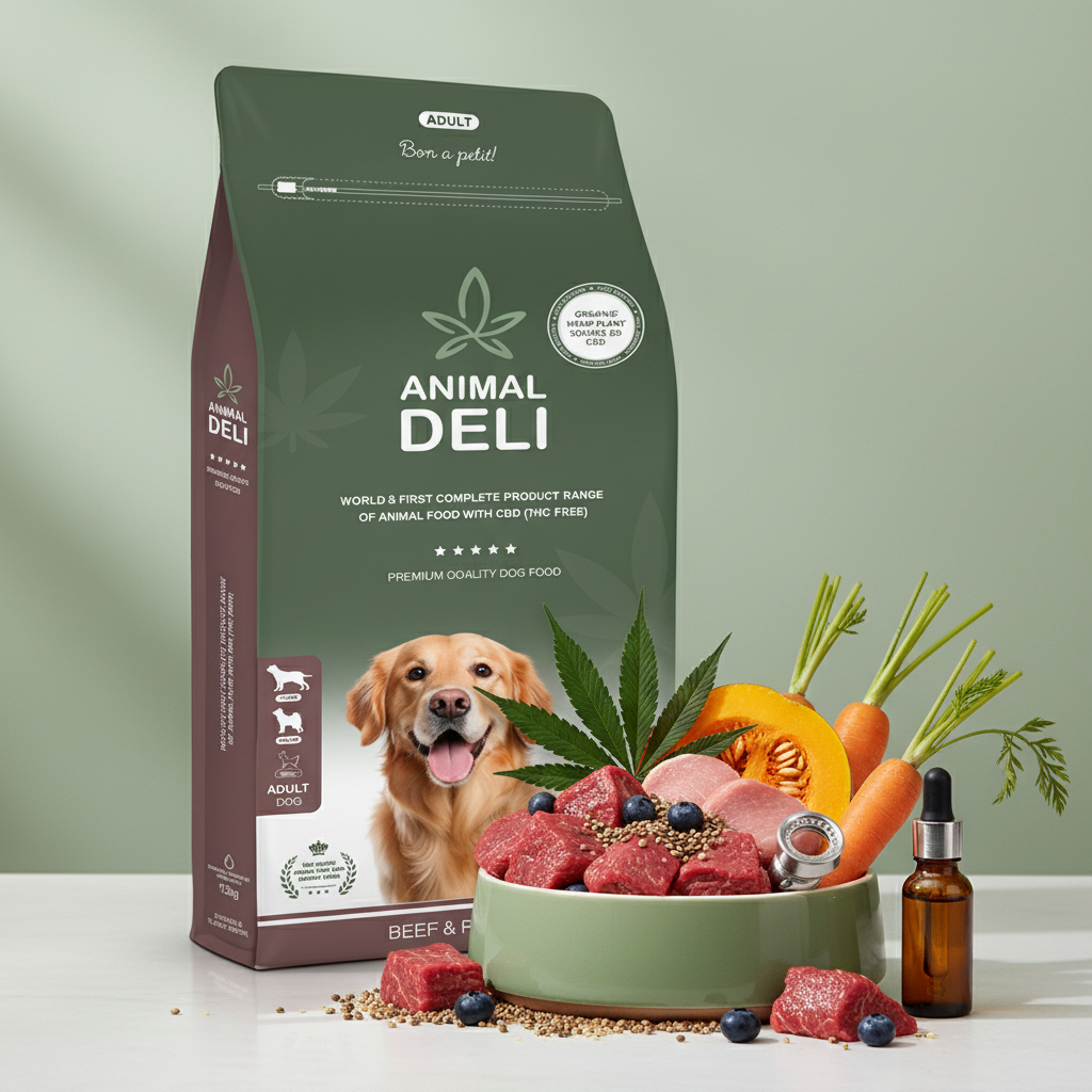 Dog Food Medium/Large Dog (Beef & Pork - 12kg)