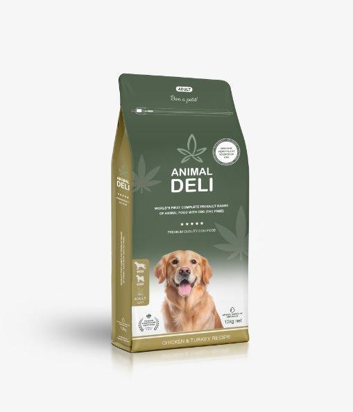 Animal Deli CBD dog food medium large bag