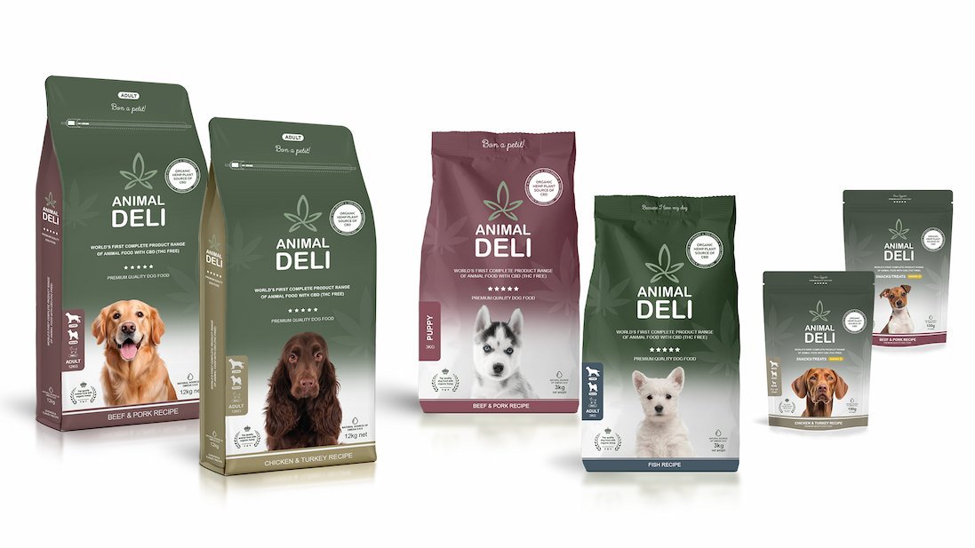 Animal Deli CBD dog food range